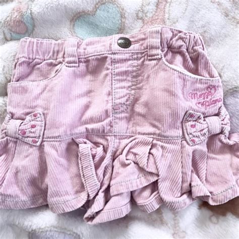 90cm Pink Mezzo Piano Skirt Mezzopiano Japanese Depop