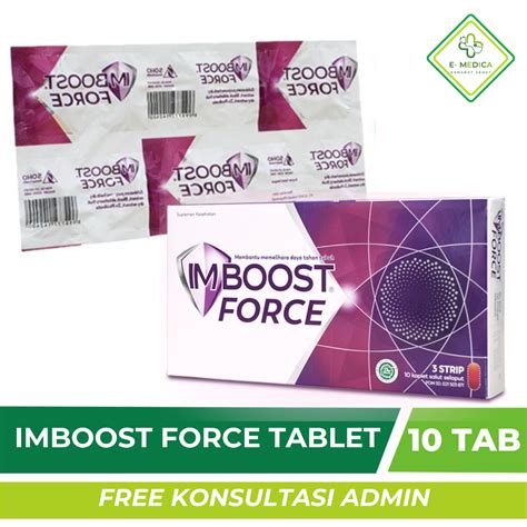 Jual Imboost Force Tablet Imboost Dewasa Suplemen Kesehatan Dewasa