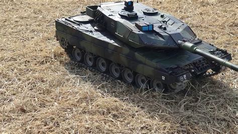 Rc Tank 1 16 Heng Long Leopard 2a6 Metal 6 0 Ver YouTube