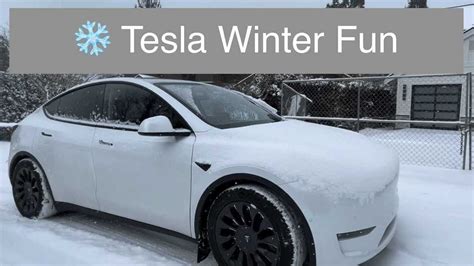 Tesla Model Y: How Does It Handle In The Snow?