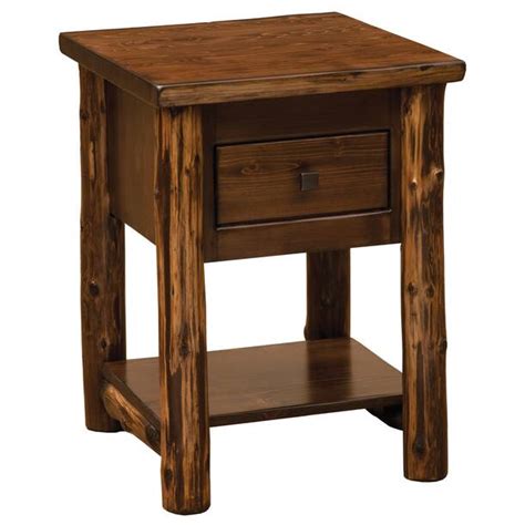 Loon Peak Han Manufactured Wood Solid Wood Nightstand Wayfair Canada