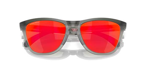 Frogskins™ Range Prizm Ruby Lenses Matte Grey Smoke Grey Ink Frame Sunglasses Oakley® Au