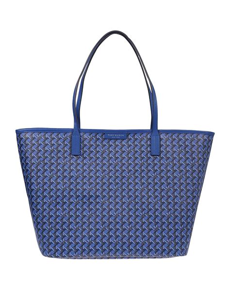 Tory Burch Ever Ready Zip Tote Bag In Blue Lyst