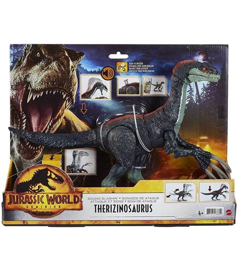 Jurassic World Dominion Dinosaurio Therizinosaurus Con Sonido De Mattel