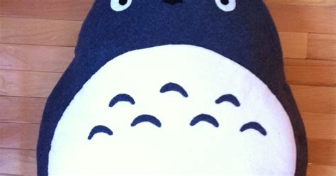 Sew Leslie Totoro Floor Pillow