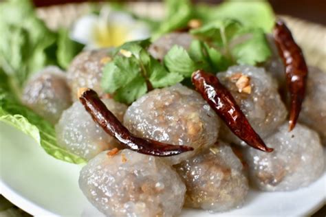 Tapioca Dumplings Sakoo Yat Sai ສະຄູຍັດໃສ້ Jenuine Cuisine