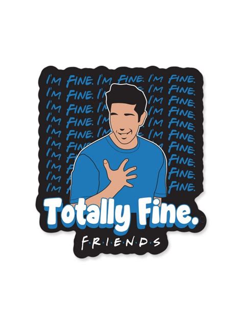 Im Fine Friends Official Sticker Redwolf