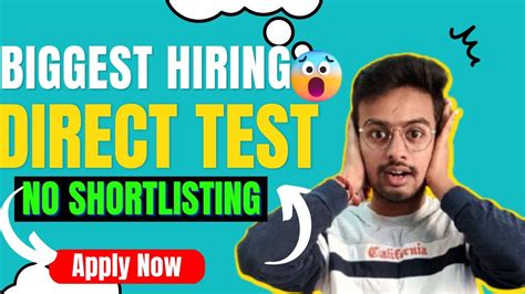 Biggest Hiring 2023 Batch Latest Off Campus Drive 2023 Direct Apply