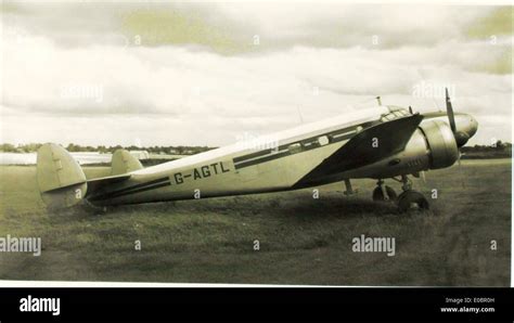 Lockheed Model 12 Electra Junior Stock Photo Alamy