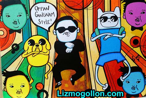 Oppan Gangnam Style By Lizmogollon On Deviantart