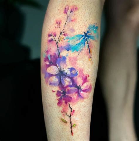 20+ Breathtaking Watercolor Tattoo Designs - WomenSew