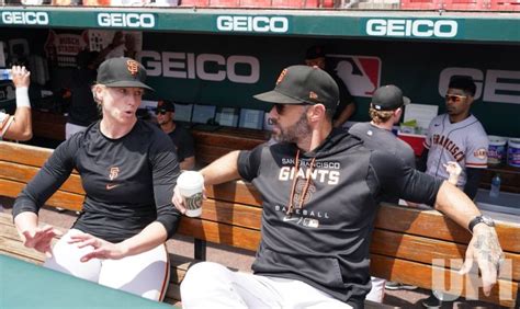 Photo: San Francisco Giants Manager Gabe Kapler And Coach Alyssa Nakken ...