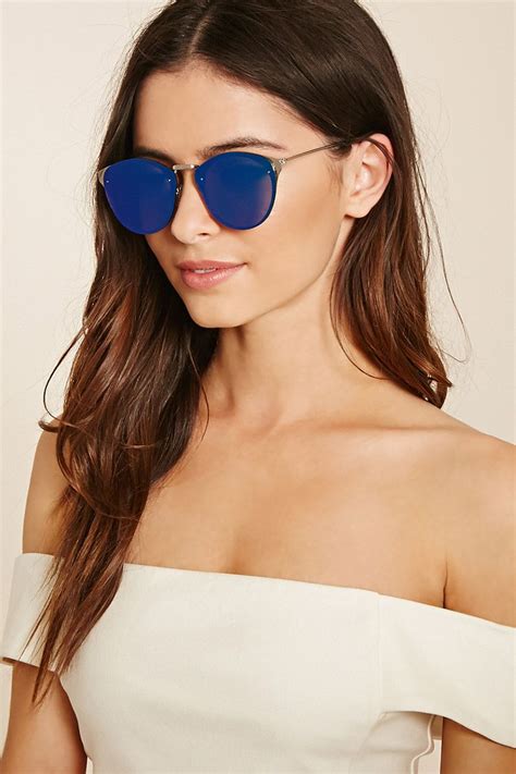 Mirrored Cat Eye Sunglasses Sunglasses Cat Eye Sunglasses Mirrored