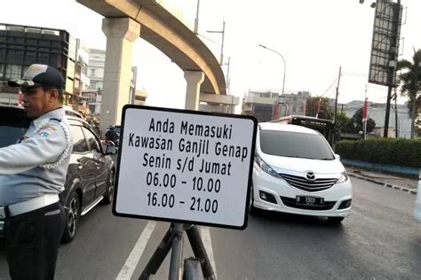 Ganjil Genap Di Jakarta Kembali Diterapkan Mulai Hari Ini Senin