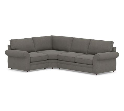 Pearce Roll Arm Upholstered Right Arm Piece Wedge Sleeper Sectional