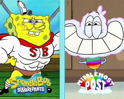 SpongeBob SquarePants And Middlemost Post Crossover New | Fandom