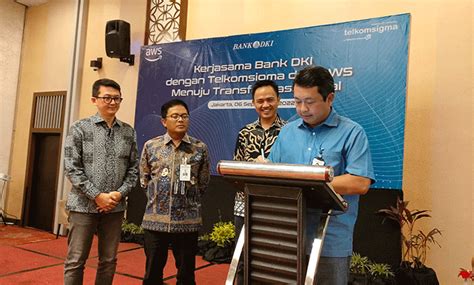 Bank Dki Jalin Kerja Sama Dengan Amazon Web Services Dan Telkomsigma