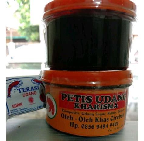 PETIS UDANG SUPER ASLI CIREBON 100gram GRATIS Terasi Khas Cirebon