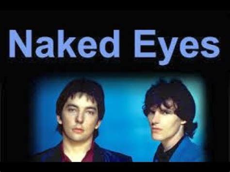 Naked Eyes What In The Name Of Love YouTube