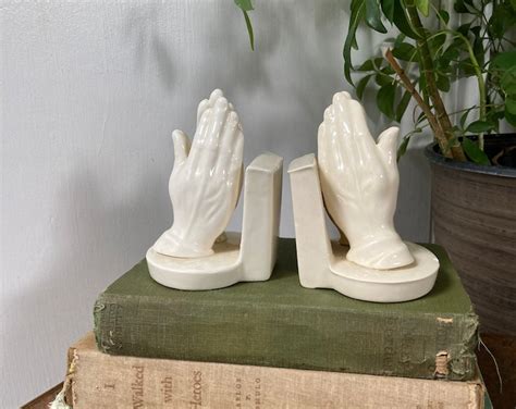 Ceramic Praying Hands As Is Etsy