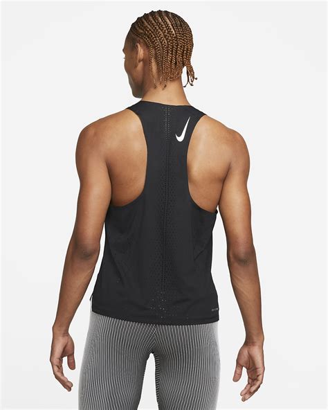 Camiseta Sin Mangas Para Carrera Para Hombre Nike Dri FIT ADV AeroSwift