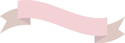 Ribbon And Banner In Pastel Color Tone 10856430 Png