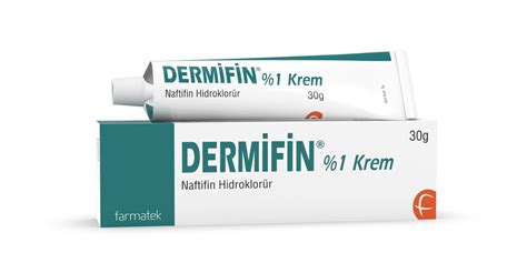 Dermifin Naftifine Hydrochloride 1 Cream And Spray Farma Tek Ilac