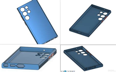 Stl File Samsung Galaxy S23 Ultra Case Ripple V1 📞・3d Print Design To Download・cults