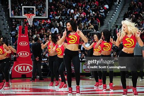 Atlanta Hawks Dancers Photos And Premium High Res Pictures Getty Images