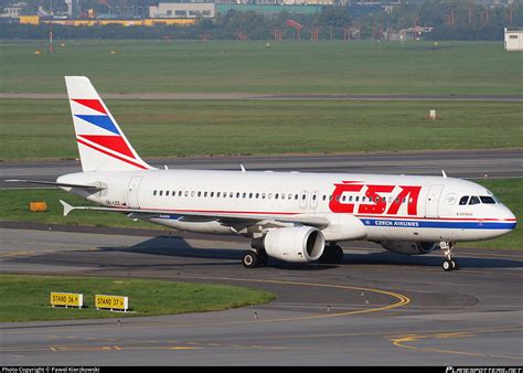 Ok Lee Czech Airlines Csa Airbus A Photo By Pawel Kierzkowski