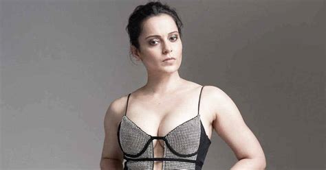 Kangana Ranaut Stuns In Bold Dress With A Plunging Neckline Netizens