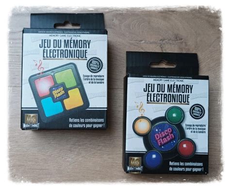 Jeu de mémoire électronique La boutique des p tits Malins