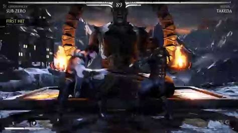 Mortal Kombat X Sub Zero Vs Takeda Story Battle 10 HD 1080p