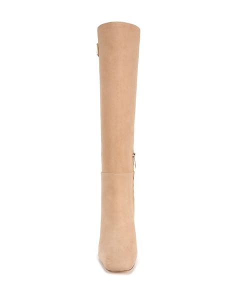 Sam Edelman Faren Knee High Boot in White | Lyst