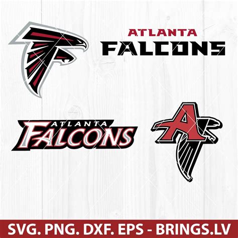 Atlanta Falcons Svg Bundle Atlanta Falcons Logo Svg Football Fan Svg