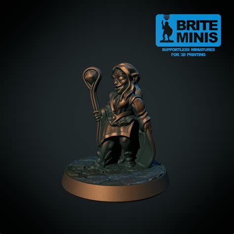 Brite Minis Fairy D Printable Miniatures For Tabletop Roleplaying