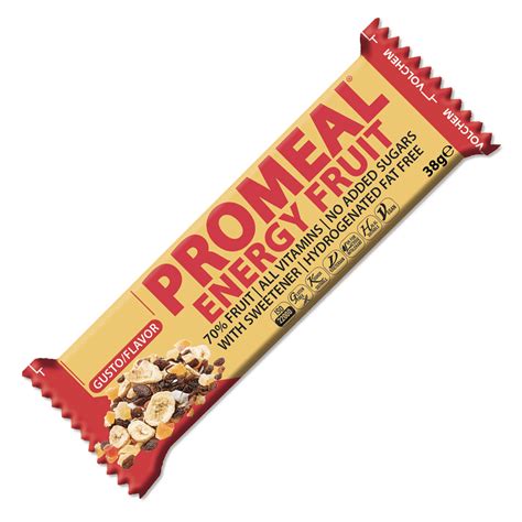 Promeal Energy Fruit Barretta Energetica Con Frutta Ricca Di Vitamine