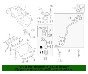 Kia Fuel Pressure Regulator C Oem Parts Online