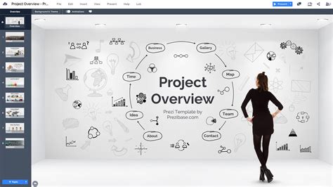 Project Overview Presentation Template | Prezibase