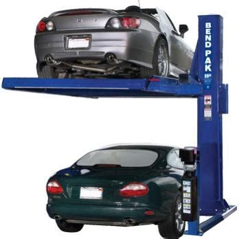 BendPak single post parking lift | Team Camaro Tech