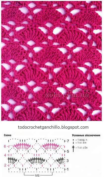 25 Puntos Calados Para Tejer Al Crochet Patrones Gratis