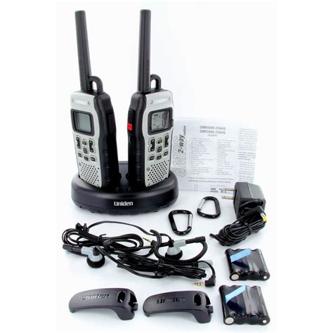 Uniden Gmr5089 2ckhs Two Way Radios With Headsets And Charger