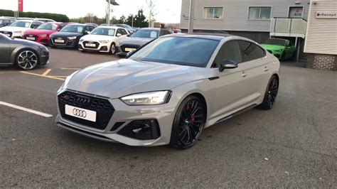 Brand New Audi Rs Sportback Carbon Black Stoke Audi Youtube