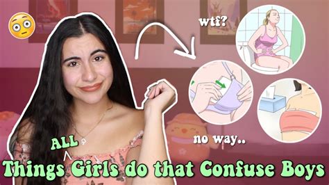 21 Things All Girls Do That Boys Dont Understand Is It True Just Sharon Youtube