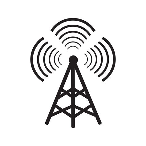 Wifi Antenna Icon Logo Vector Design 10601410 Vector Art At Vecteezy