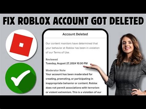 Updated How To Get Your Deleted Roblox Account Back My Roblox