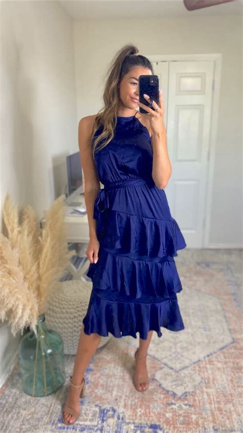 Sabrinanoellee Navy Dress Wedding Guest Dress Blue Wedding Guest Dresses Wedding Guest