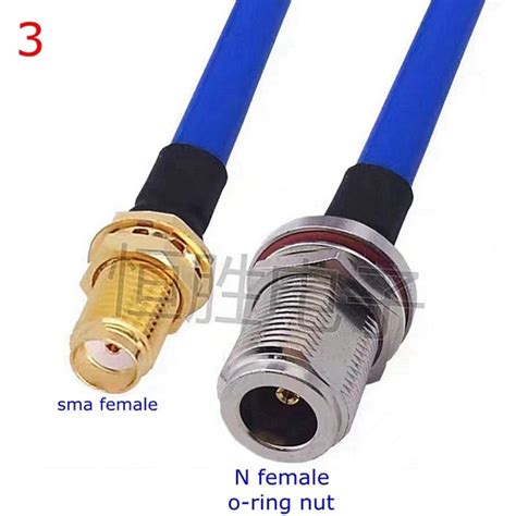 Rg Coax Cable L N To Sma Male Female Connector Sma To N Right