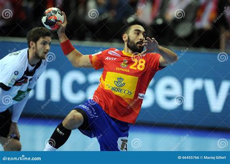 EHF EURO 2016 Germany Spain Final Editorial Photo Image Of Emotions