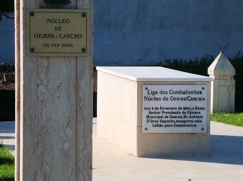 Concelho De Cascais Monumentos Aos Combatentes E Campas